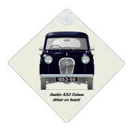 Austin A30 4 door Deluxe 1953-56 Car Window Hanging Sign